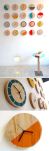 Horloges modernes et décoratives qui peuvent "être copiée" sous forme de DIY. Idée originale de www.Goodd.com : DW Primary Clock